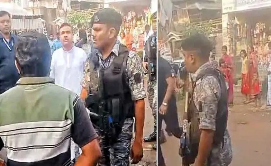 ‘জয় বাংলা’ শুনে ক্ষেপে গেলেন বিজেপি নেতা শুভেন্দু
