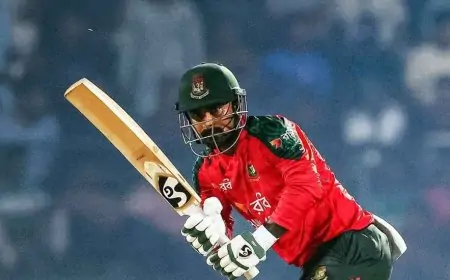 লিটনের ঝড়ো ফিফটি, সাকিবের সঙ্গে ভাগ করে নিলেন রেকর্ড