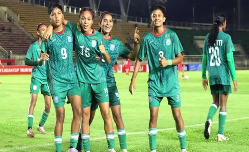 দক্ষিণ কোরিয়ার বিপক্ষে প্রথমার্ধে ১-১ সমতায় বাংলাদেশ