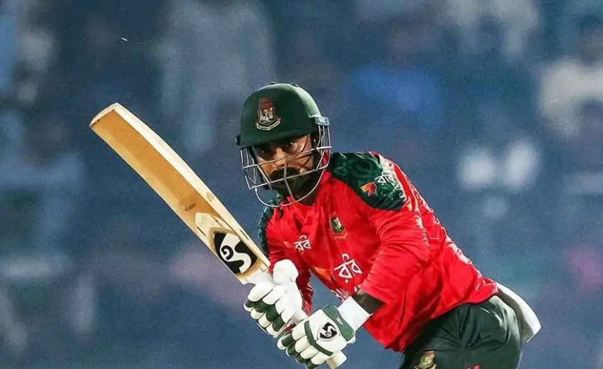 লিটনের ঝড়ো ফিফটি, সাকিবের সঙ্গে ভাগ করে নিলেন রেকর্ড