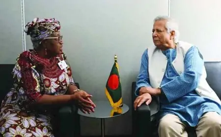 এলডিসি থেকে উত্তরণের পথে ডব্লিউটিও’র সহায়তা চাইলেন প্রধান উপদেষ্টা