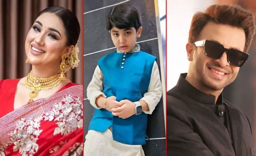 ছেলে জয়কে নিয়ে সিঙ্গাপুরে যাচ্ছেন শাকিব-অপু