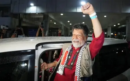 ফিলিস্তিন মুক্ত না হওয়া পর্যন্ত আমাদের সংগ্রাম চলবে: দেশে ফিরে শহিদুল আলম