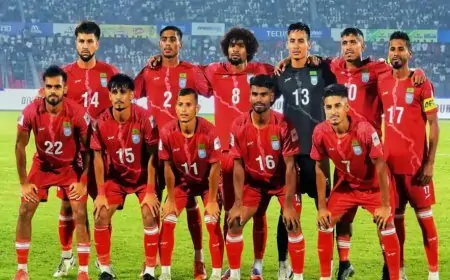 এশিয়ান কাপ ফুটবল খেলতে যে সমীকরণ বাংলাদেশের সামনে