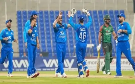 আফগানদের কাছে হোয়াইটওয়াশের লজ্জায় ডুবলো বাংলাদেশ
