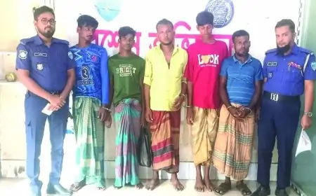 স্বামীর সহায়তায় গৃহবধূকে সংঘবদ্ধ ধর্ষণ, গ্রেপ্তার ৫