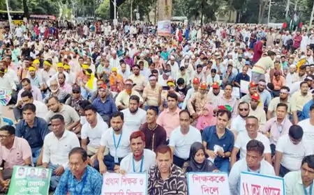 আজ থেকে আন্দোলনে নামছেন প্রাথমিকের শিক্ষকরা