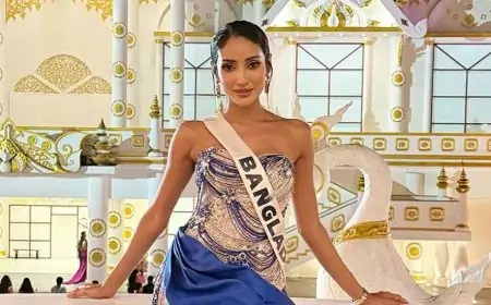 মিস ইউনিভার্সে বাংলাদেশের প্রতিনিধিত্ব করছেন মিথিলা 