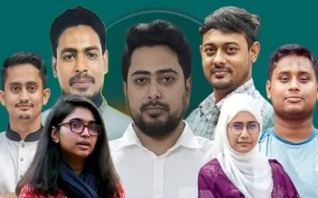 এনসিপির শীর্ষ নেতারা কে কোন আসন থেকে নির্বাচন করবেন