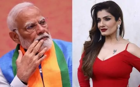 আসছে মোদির বায়োপিক, প্রধানমন্ত্রীর মা হবেন রাভিনা