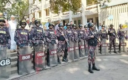 শেখ হাসিনা-জয়-পুতুলের মামলার রায় ঘিরে আদালতে নিরাপত্তা জোরদার