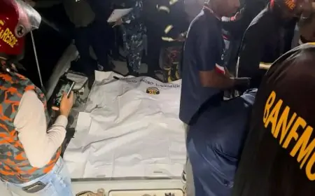 ফেরি থেকে ট্রাকসহ ৫ যানবাহন নদীতে, ৩ জনের লাশ উদ্ধার