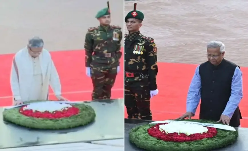 শহীদ বুদ্ধিজীবীদের প্রতি রাষ্ট্রপতি ও প্রধান উপদেষ্টার শ্রদ্ধা