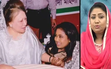 জেলে যাওয়ার আগে বেবী নাজনীনকে কী বলেছিলেন বেগম জিয়া