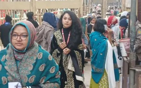 জকসু নির্বাচনের ভোটগ্রহণ শুরু