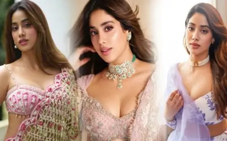 ‘ওম শান্তি ওম’ নকল করে ভাইরাল জাহ্নবী কাপুর