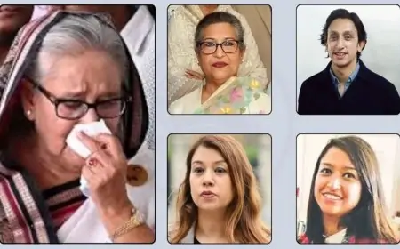 রাজউকের প্লট দুর্নীতি শেখ হাসিনা, টিউলিপ, আজমিনা, রাদওয়ানের মামলার রায় আজ