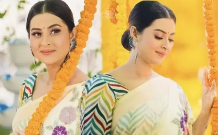বুবলীর বাসন্তী ভালোবাসা