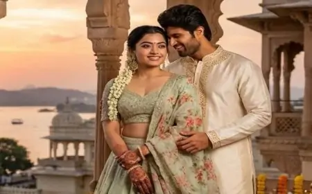 বিয়ের আনুষ্ঠানিকতা শুরু বিজয়-রাশমিকার আজ গায়ে হলুদ