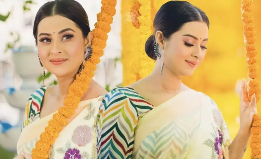 বুবলীর বাসন্তী ভালোবাসা