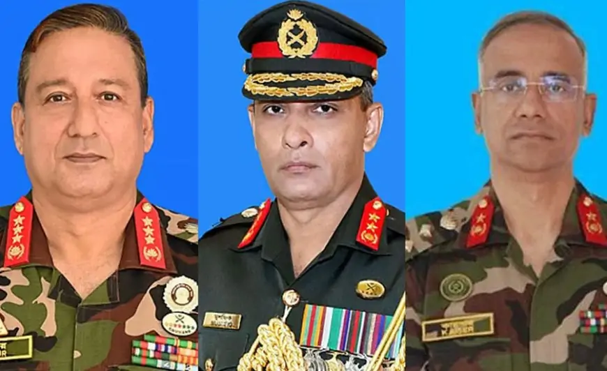 সেনাবাহিনীর শীর্ষ কয়েকটি পদে রদবদল