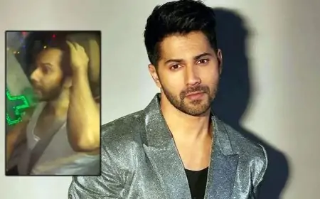 স্যান্ডো গেঞ্জি পরে বের হয়ে বিপাকে বরুণ ধাওয়ান