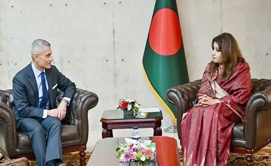 পররাষ্ট্র প্রতিমন্ত্রীর সঙ্গে পল কাপুরের বৈঠক