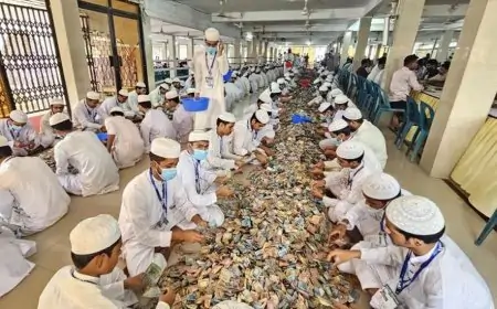 ৬ মাস পর খুললো পাগলা মসজিদের দানবাক্স, পাওয়া গেল ৪৩ বস্তা টাকা
