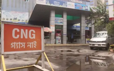 গ্যাস সংকটে বন্ধ হচ্ছে সিএনজি স্টেশন, বাসায়ও জ্বলছে না চুলা