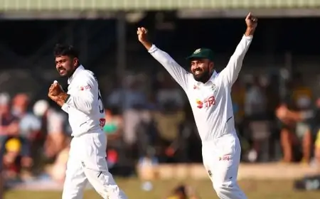 মিরাজের ৫ উইকেট, ইতিহাস গড়তে বাংলাদেশের প্রয়োজন ৫৭ রান