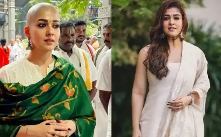 ন্যাড়া মাথার এ কোন নয়নতারা?