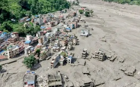 নেপালে ভয়াবহ বন্যার নেপথ্যে কী? বেরিয়ে এলো ১০০ কিমির ধ্বংসযজ্ঞের রহস্য